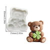 SUGAR SISTERS - Bear with Shamrock Mould