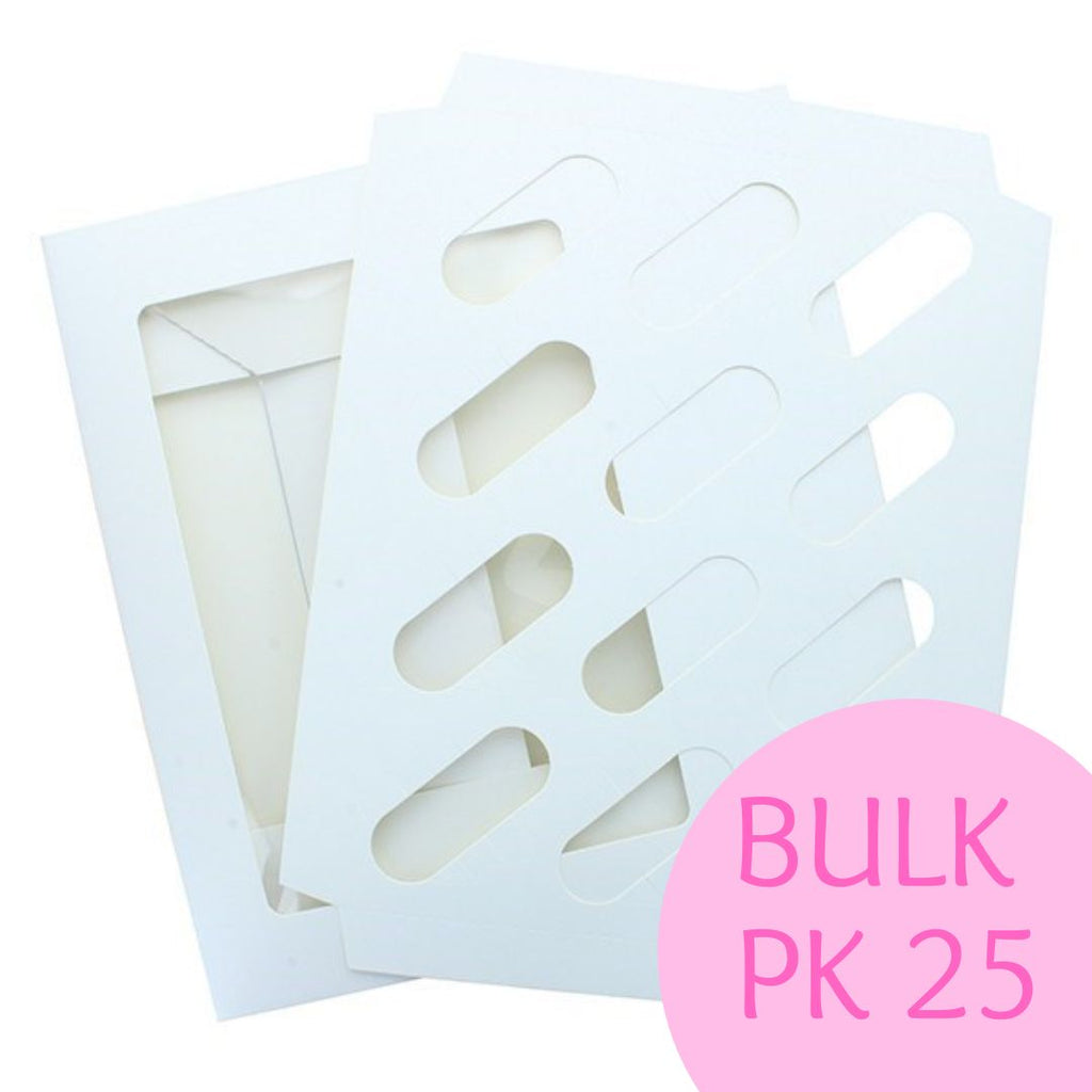 12s White Cupcake Boxes (Bulk Pk 25)