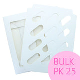 12s White Cupcake Boxes (Bulk Pk 25)