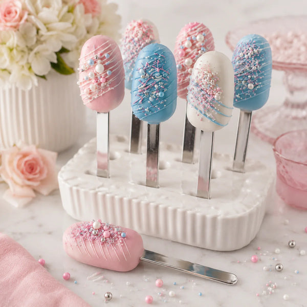 Popsicle Sticks Silver Pk 8