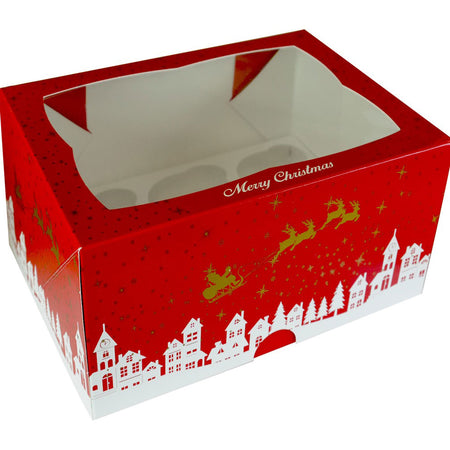 CREATE A CAKE - Modern Holly 10" Double Thick Card