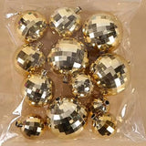 SUGAR SISTERS - Gold Mirror Ball Set Pk 12