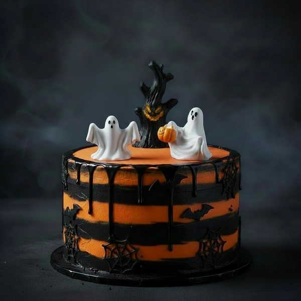 SUGAR SISTERS - Spooky Halloween Decorations Pk 4