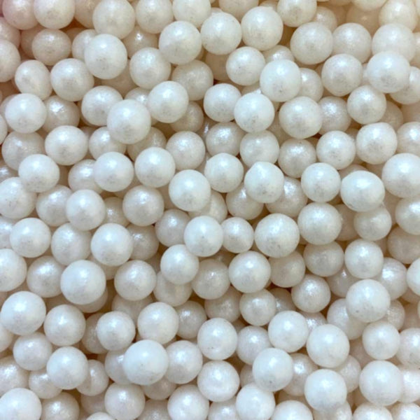 SUGAR SISTERS - Shimmer Pearls Mother of Pearl 4mm