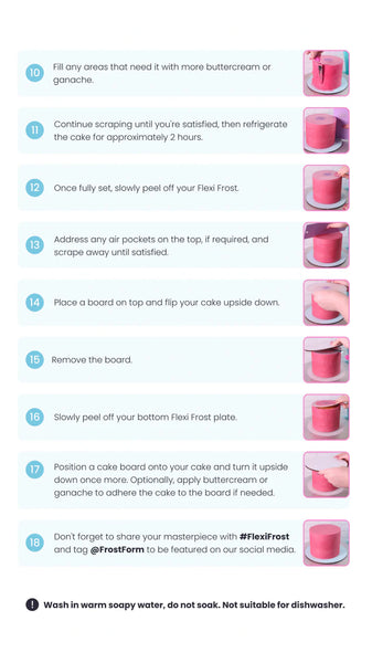 FROST FORM - Flexi Frost Ganache Plates Set 2 (Asstd Sizes)