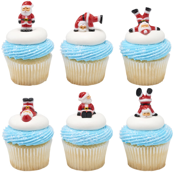 Tumbling Santas Pk 6