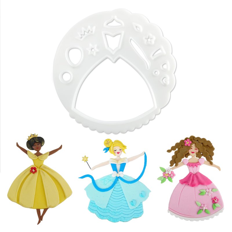 FMM Princess Cake Topper Cutter - 1 Pc