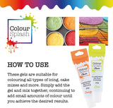Black Colour Splash Gel Paste 25g