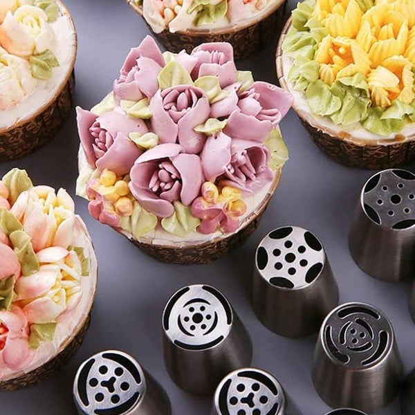 Patisse Decorating Tips Flowers Set 6