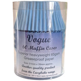 Blue Muffin Cases Pk 60