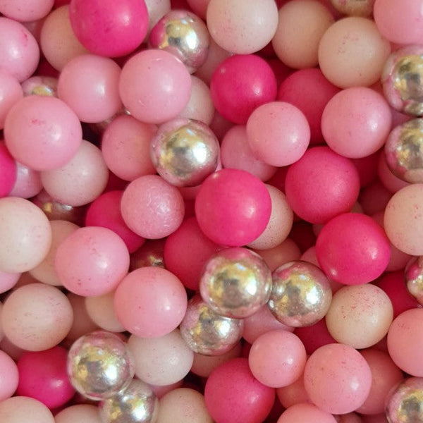 SUGAR SISTERS - Pink Sherbert Sprinkle Mix 80g