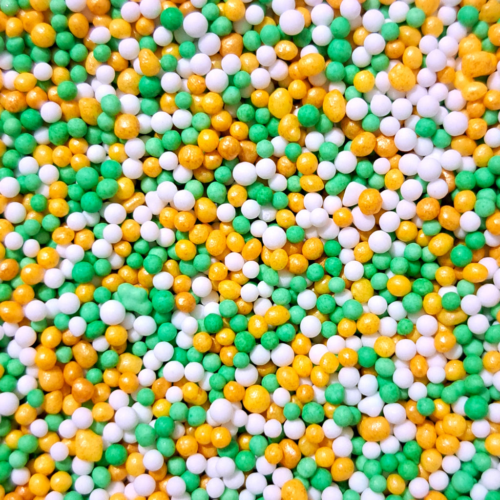 SUGAR SISTERS - St Patricks Day Non Pareils Mix 80g