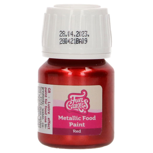 Metallic Red Paint 30ml