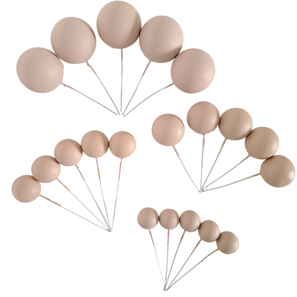 SUGAR SISTERS - Matt Latte Cake Balls Pk 20