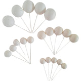 SUGAR SISTERS - Matt White Cake Balls Pk 20