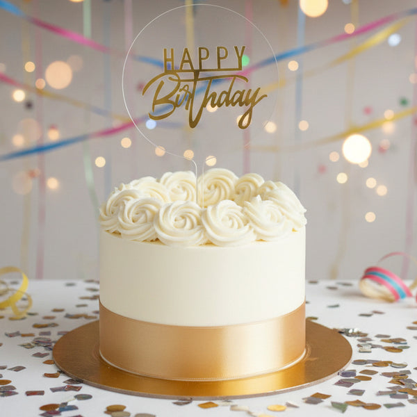 SUGAR SISTERS - Mini Happy Birthday Topper