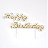 Happy Birthday Gold Pick