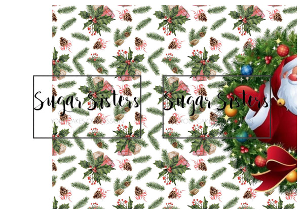 Santa Claus Wrap Set (6" x 8" High)