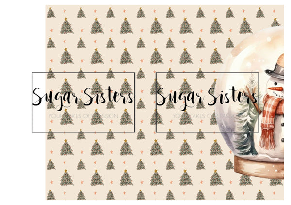 Snowman Wrap Set (6" x 8" High)