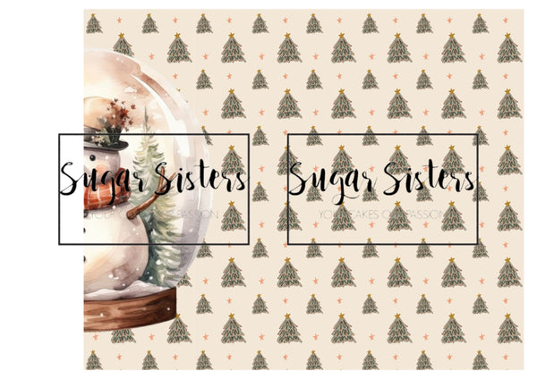 Snowman Wrap Set (6" x 8" High)