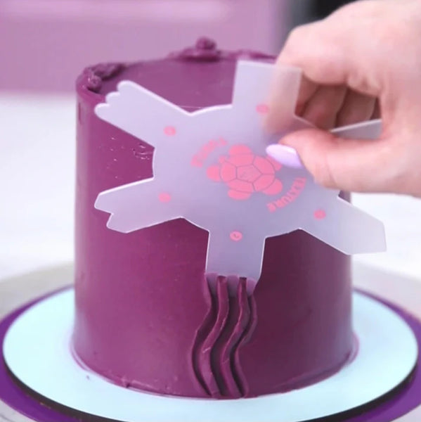 Blooms Cake Stencils by Frost Form
