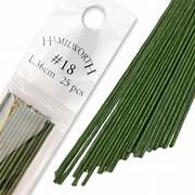 Hamilworth Wires Green 18g Pk 25