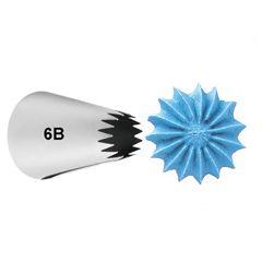 WILTON 6B Open Star Nozzle