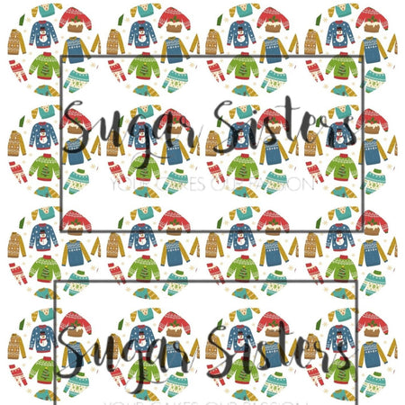 We wish you a merry Christmas  Edible Toppers - (20 Toppers)