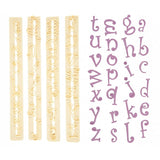 FMM Funky Tappit Cutters Lowercase Alphabet