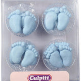 Blue Feet Sugar Decs 12pcs