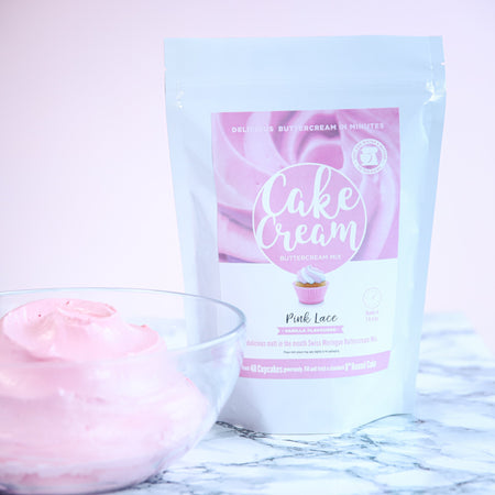 Cake Cream - Burgundy - Vanilla - 400g