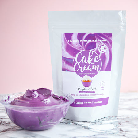 Cake Cream - Magenta - Vanilla - 400g