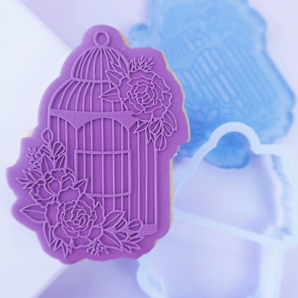 Floral Birdcage OUTboss STAMP N CUT