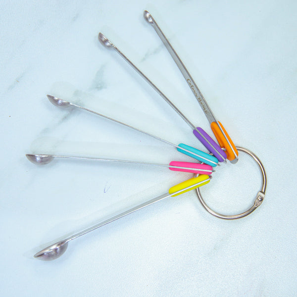 Colour Bomb - Mini Measuring Spoons (Set of 5)