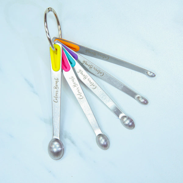 Colour Bomb - Mini Measuring Spoons (Set of 5)
