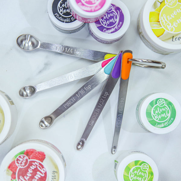 Colour Bomb - Mini Measuring Spoons (Set of 5)