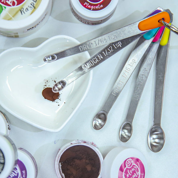 Colour Bomb - Mini Measuring Spoons (Set of 5)