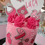 Cake Cream - Pink Lace - Vanilla