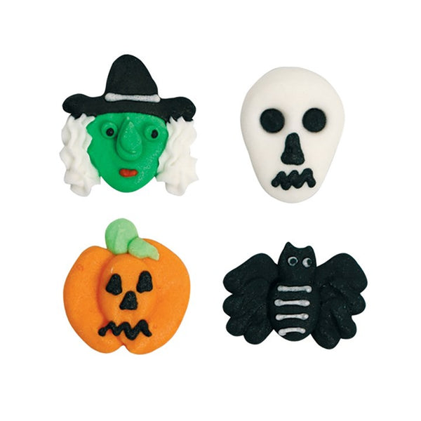 Sugar Decorations Halloween Asstd Pk 12