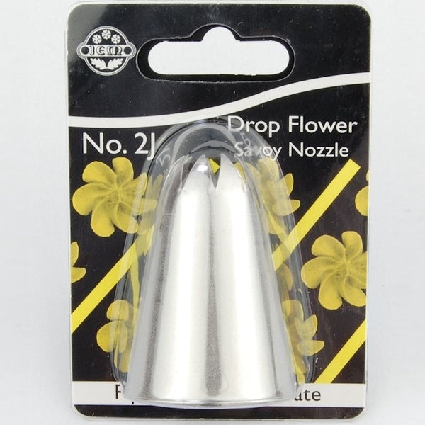 2J Medium Curved Star Savoy Piping Nozzle