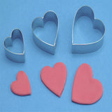PME Heart Arum Lily Cutter Set 3