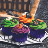 Sugar Decorations Halloween RIP Pk 12