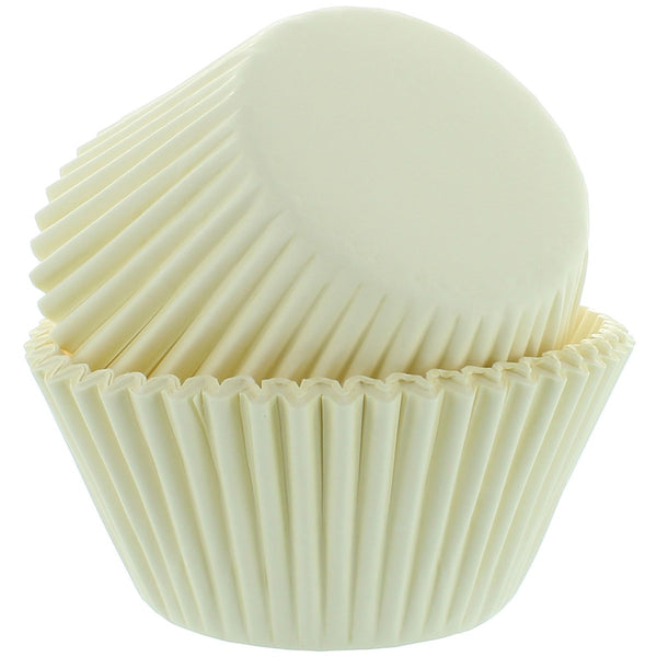 Cupcake Cases Ivory Pk 50