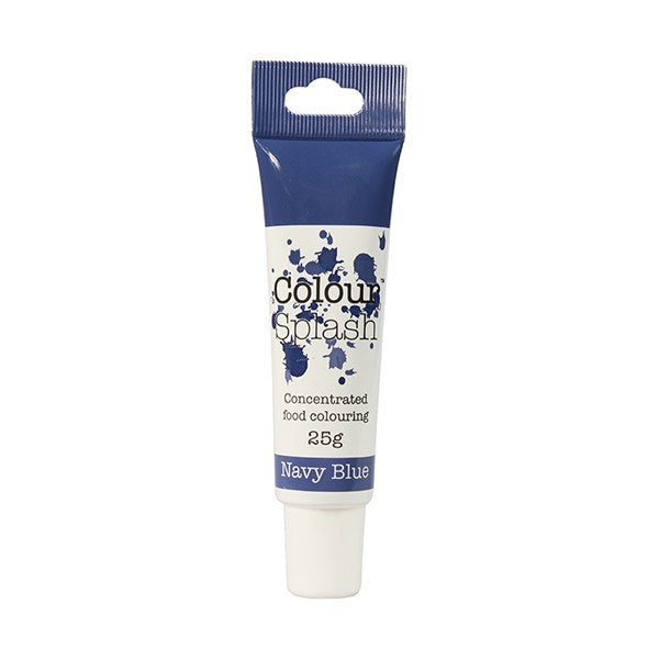 Colour Splash Gel Paste 25g Navy Blue