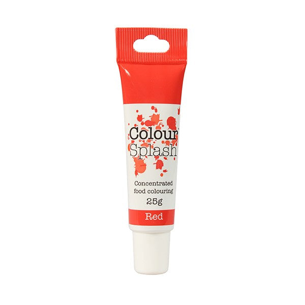 Red Colour Splash Gel Paste 25g