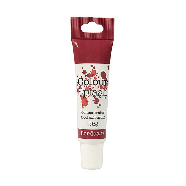 Bordeaux Colour Splash Gel Paste 25g