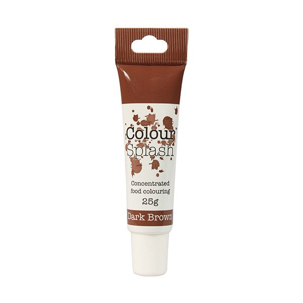 Dark Brown Colour Splash Gel Paste 25g