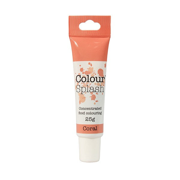 Coral Colour Splash Gel Paste 25g
