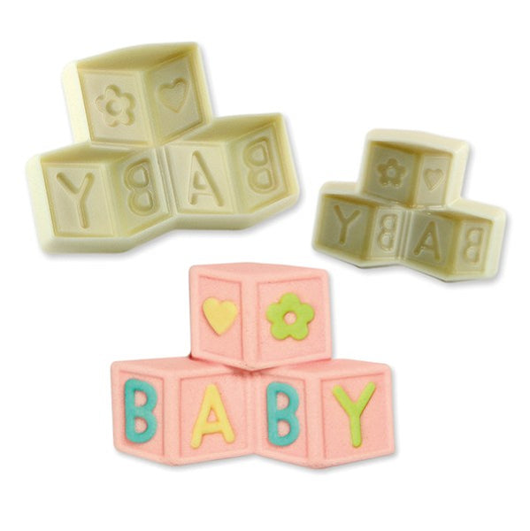 Baby Blocks Pop It Mould JEM