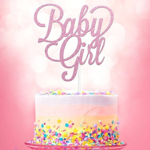 Baby Girl  Card Topper